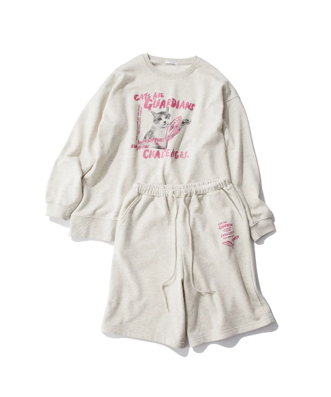 Cat's ISSUE/乾きやすいスウェットルームセット