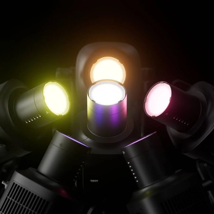 カラフルなライト