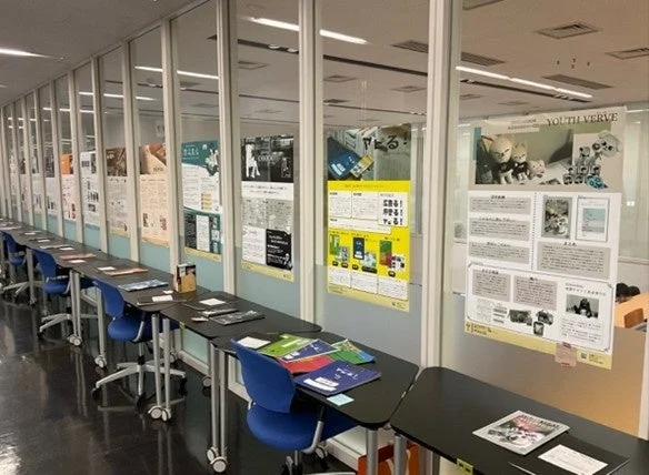 作品展示の様子