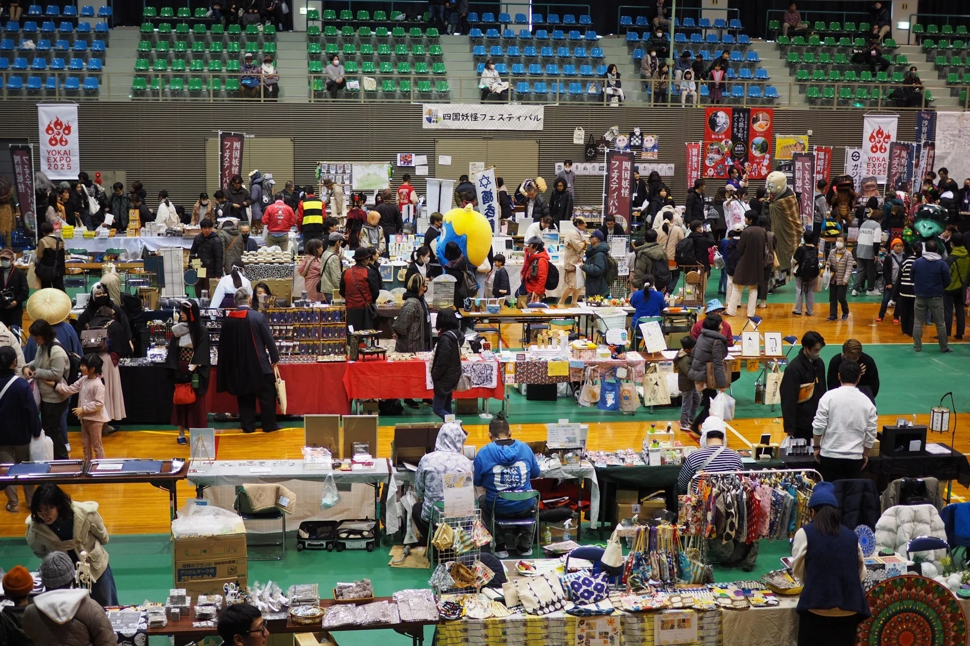 YOKAI EXPOの会場風景