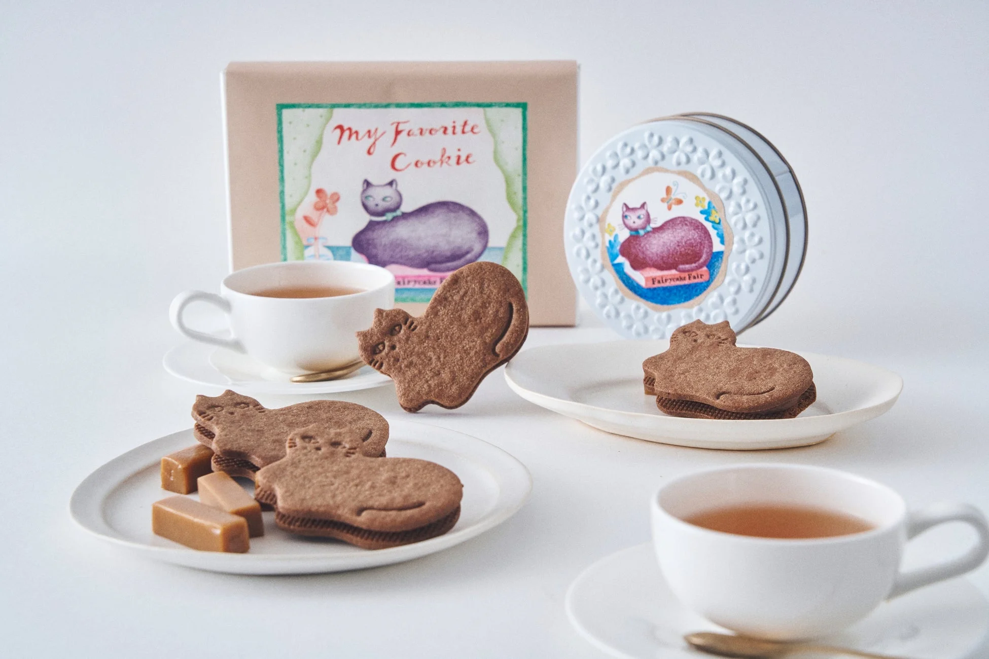 キャラメルチョコサンドクッキー