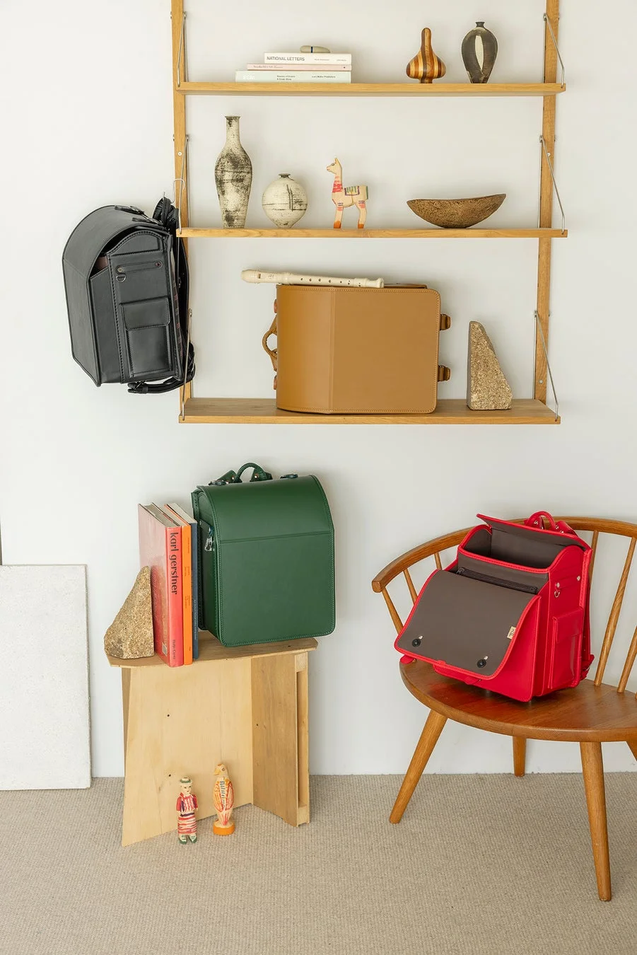 NOBLEシリーズのランドセルとインテリア