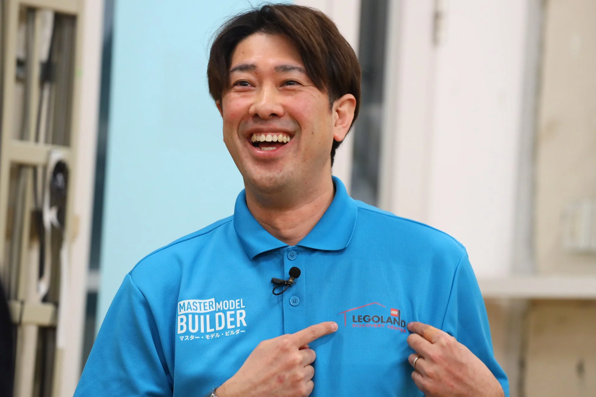 レゴランド・ディスカバリー・センター マスターモデルビルダーのまっこん氏