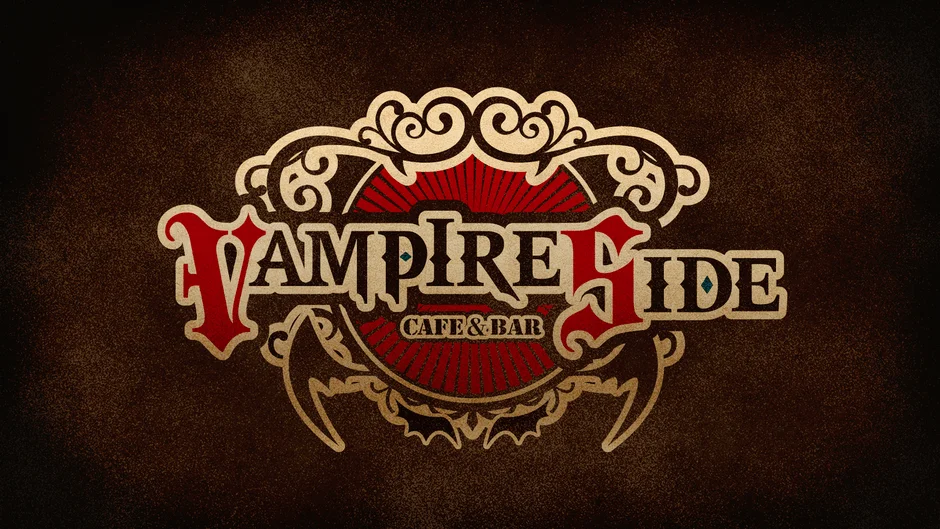 VAMPIRE HIDE CAFE & BARロゴ