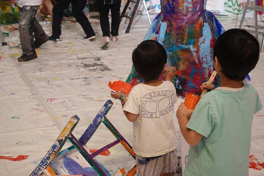 KIDS SPACEでの子供たち