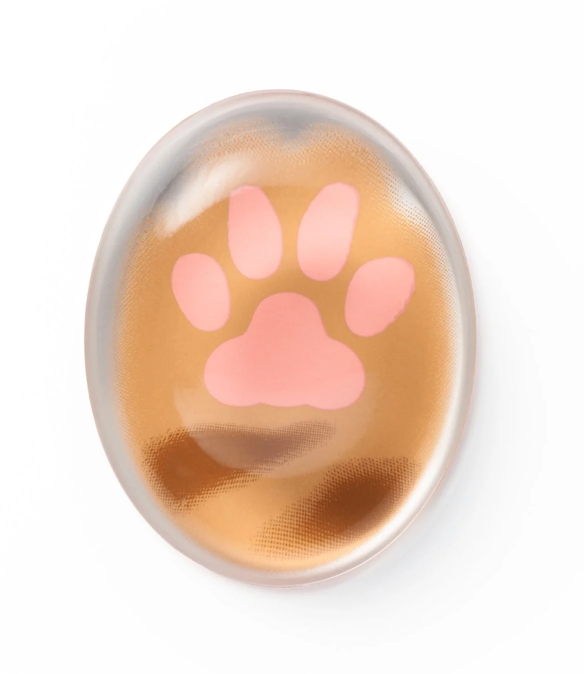 茶トラ猫柄の肉球箸置き