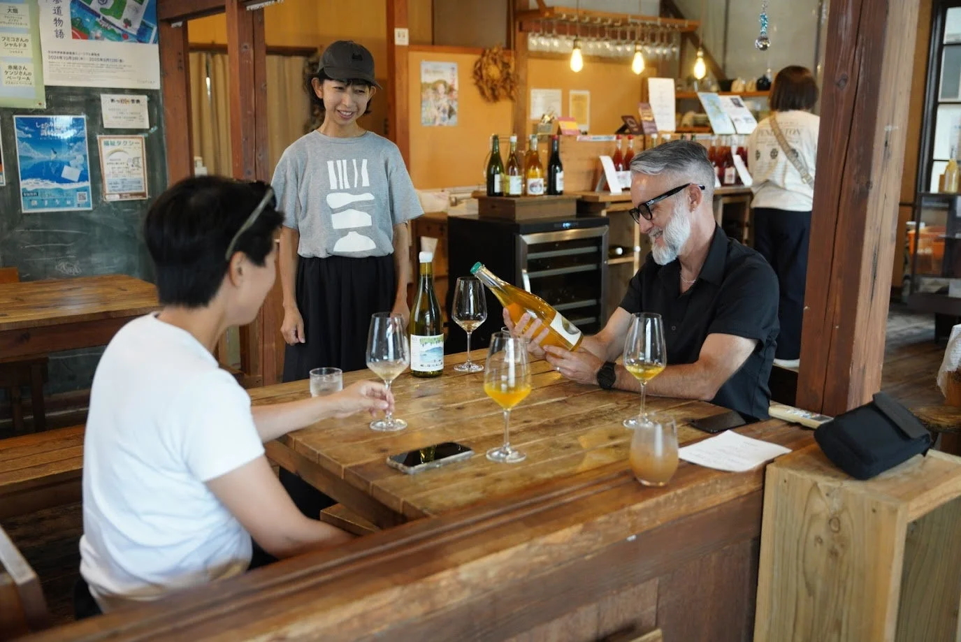 ワイナリーでの試飲