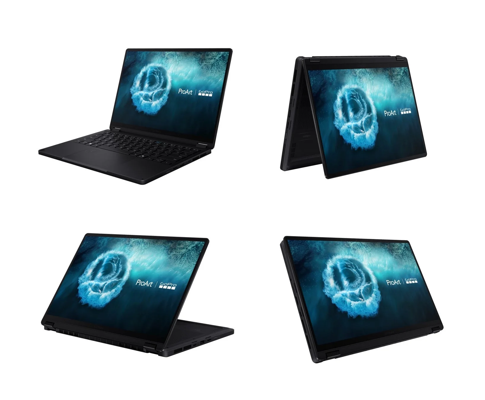 ProArt GoPro Editionの様々なアングル