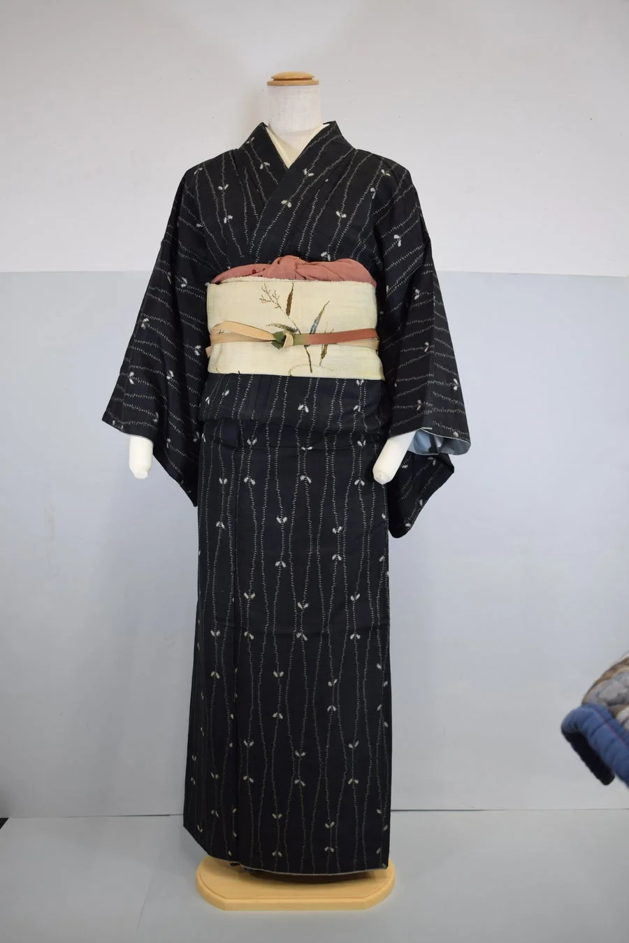 黒地の着物