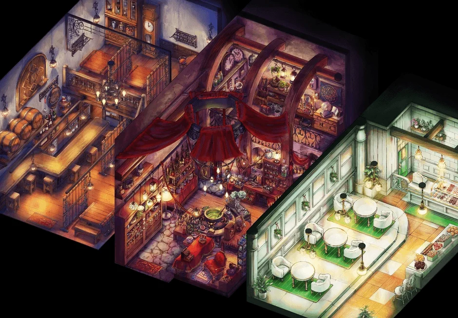 アイソメトリックイラスト