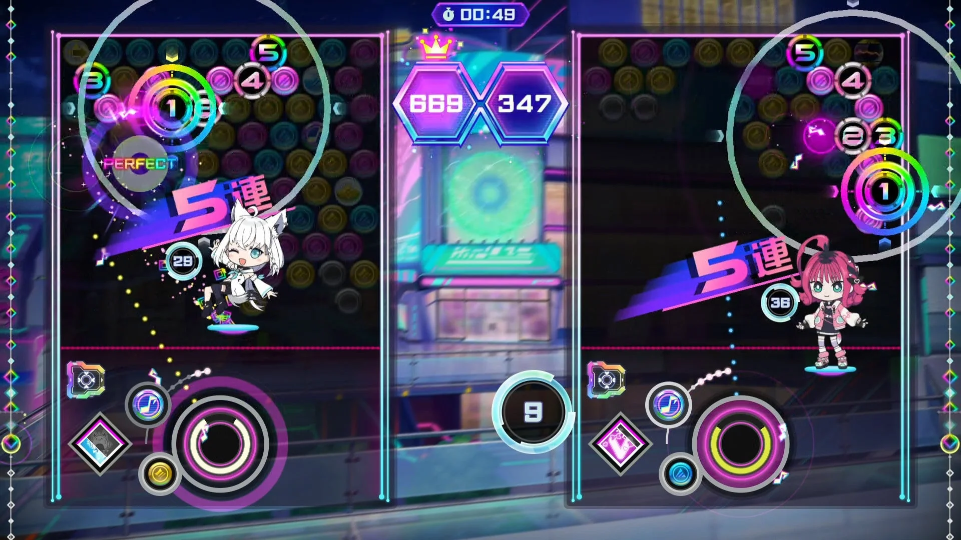 ゲームプレイ画面