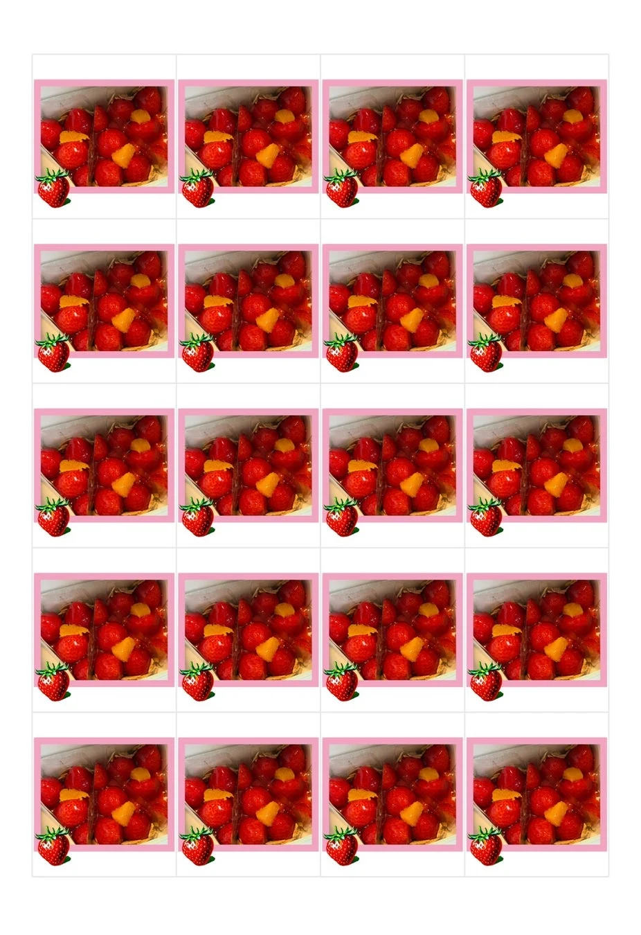 美味しそうなフレークシール