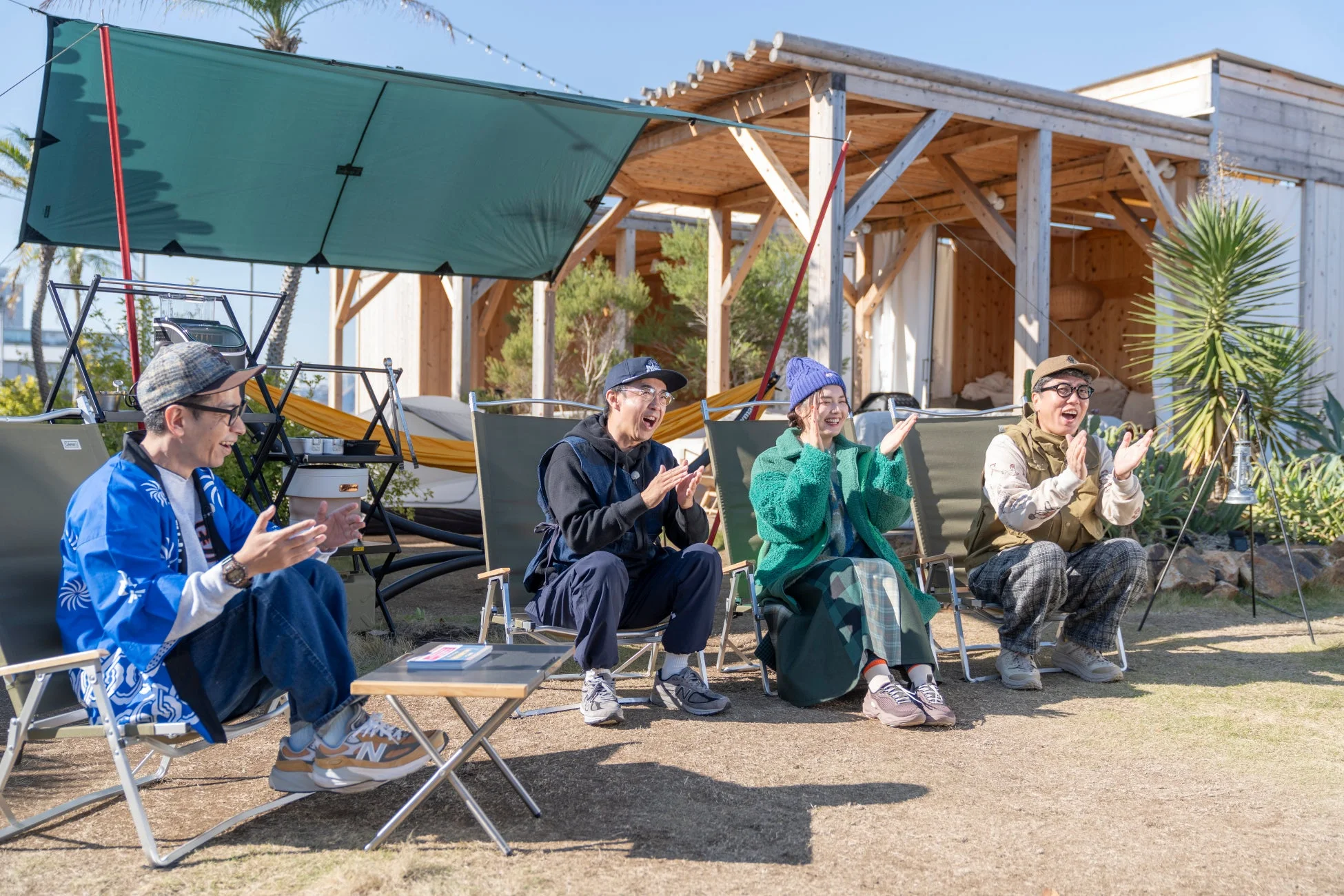 楽しそうな出演者たち