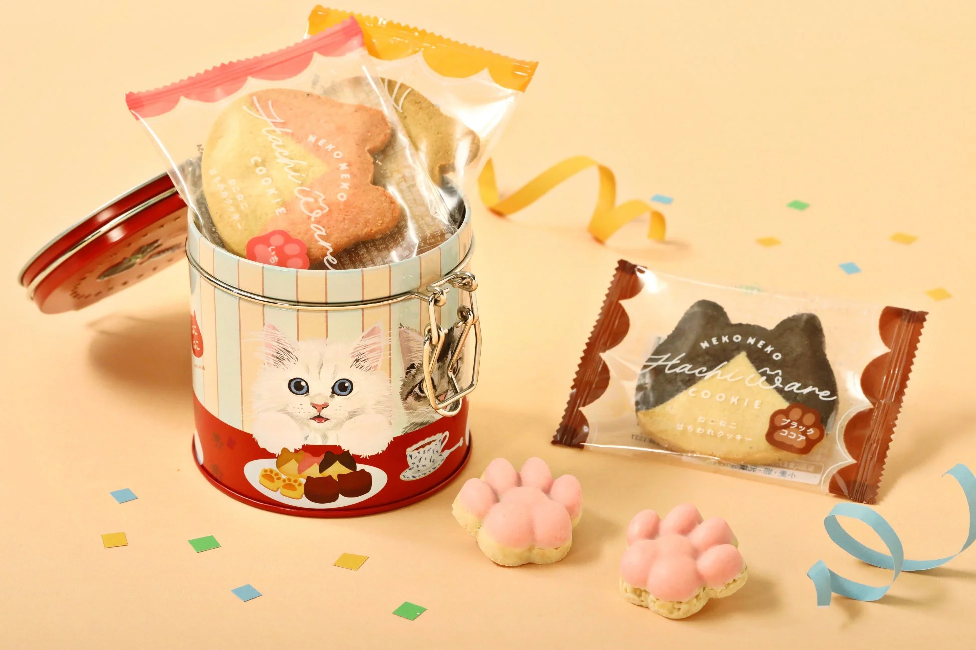 ねこねこキャニスター缶の中身