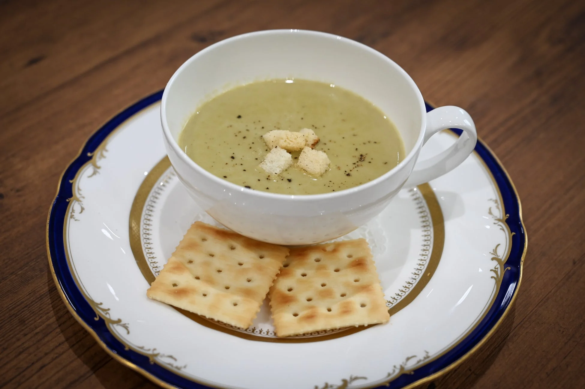 牡蠣のミルクポタージュ