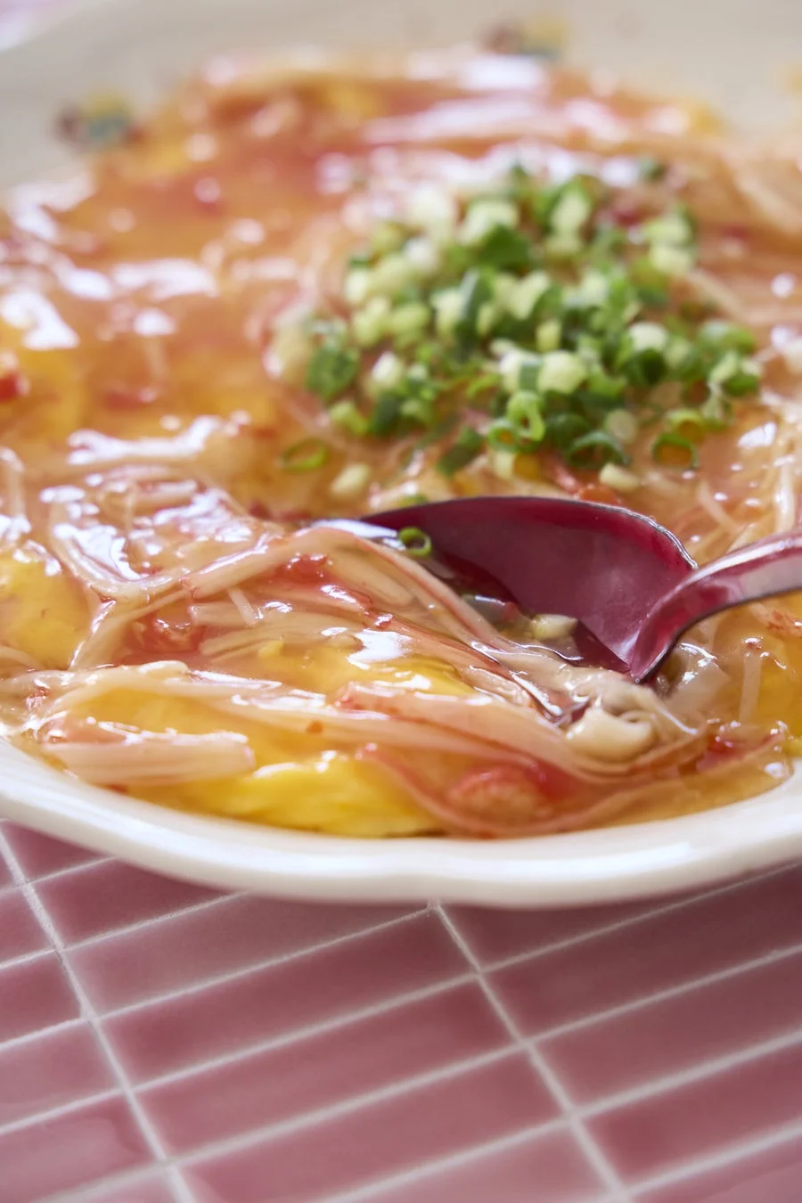 あんかけ卵料理