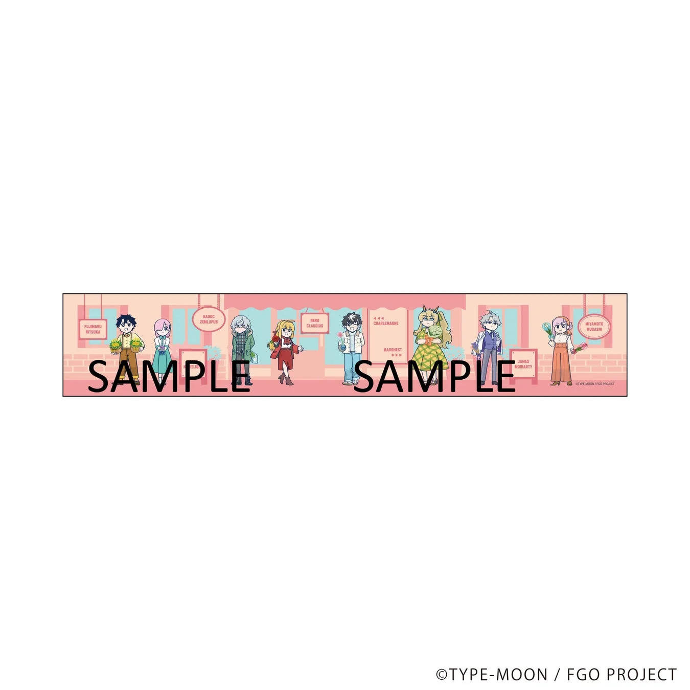 デフォルメキャラ集合イラスト