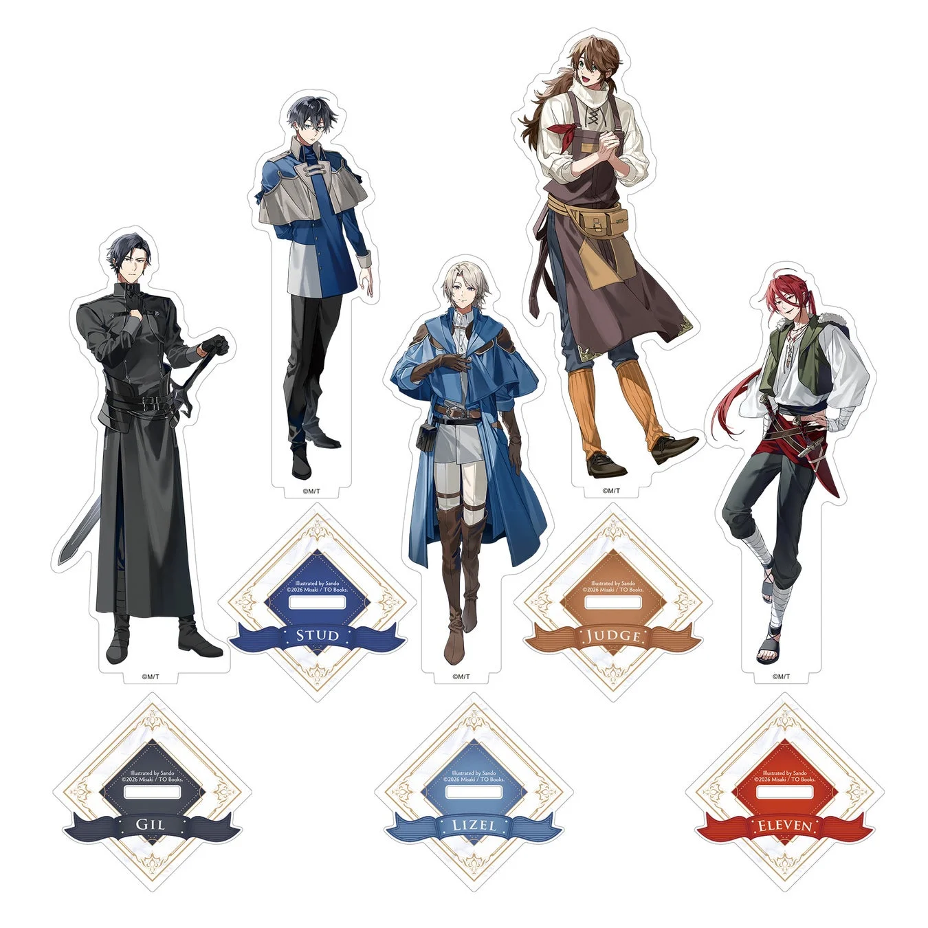 穏やか貴族の休暇のすすめ。アクリルスタンド第2弾