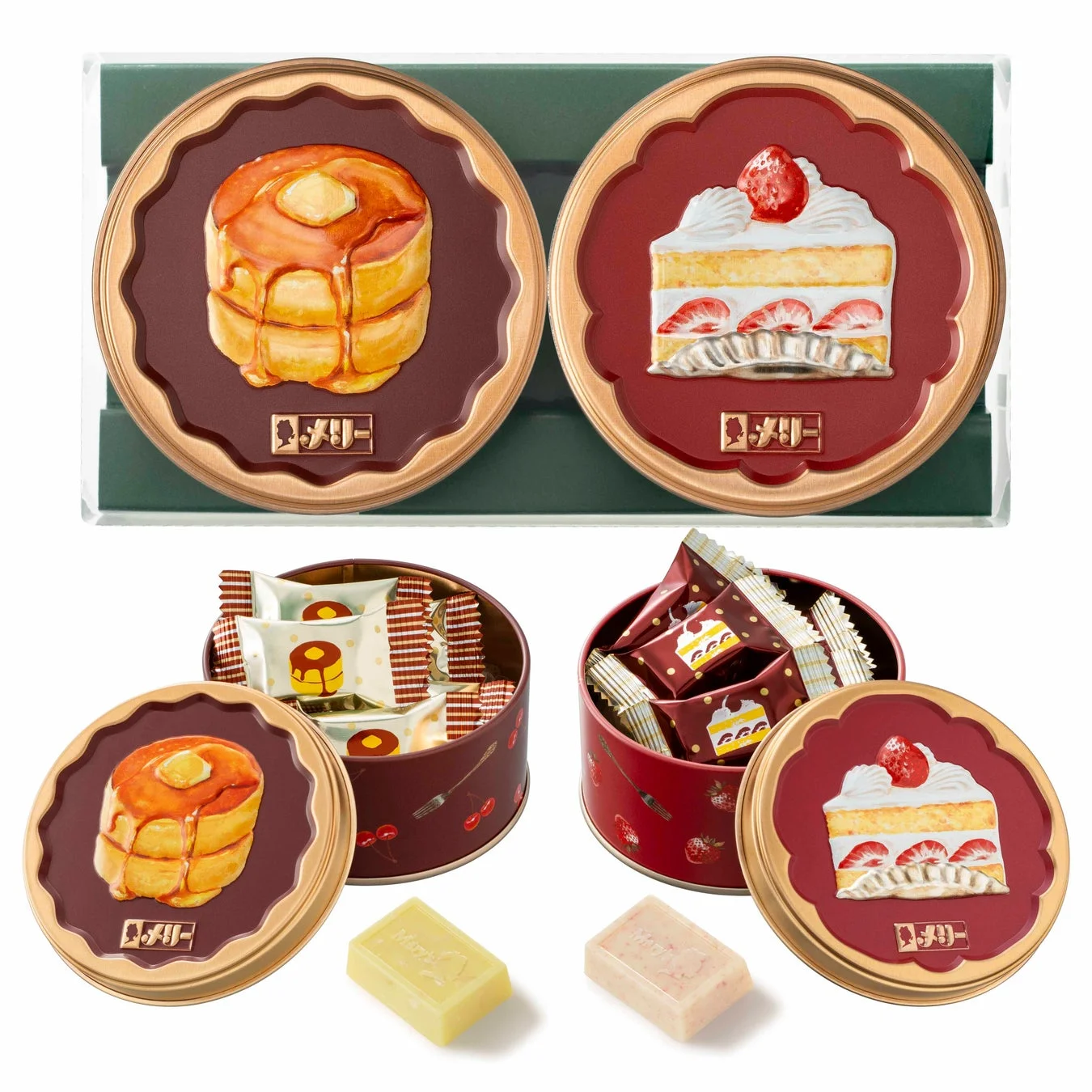 ホットケーキ缶&ショートケーキ缶