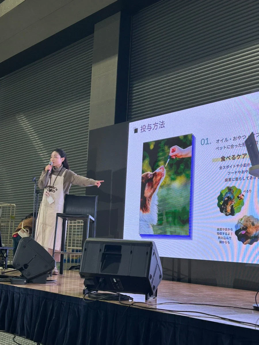 ステージトークの様子（女性登壇者）