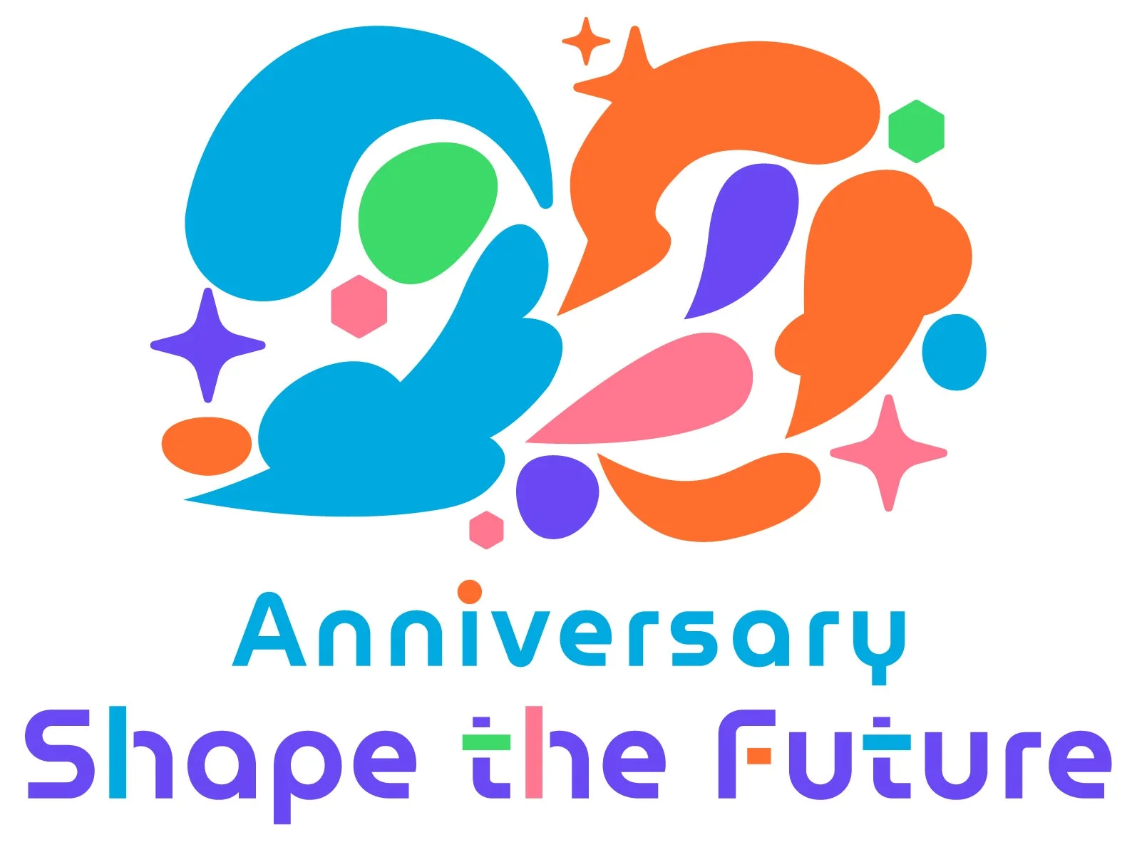 20周年記念プロジェクト「Shape the Future」ロゴ