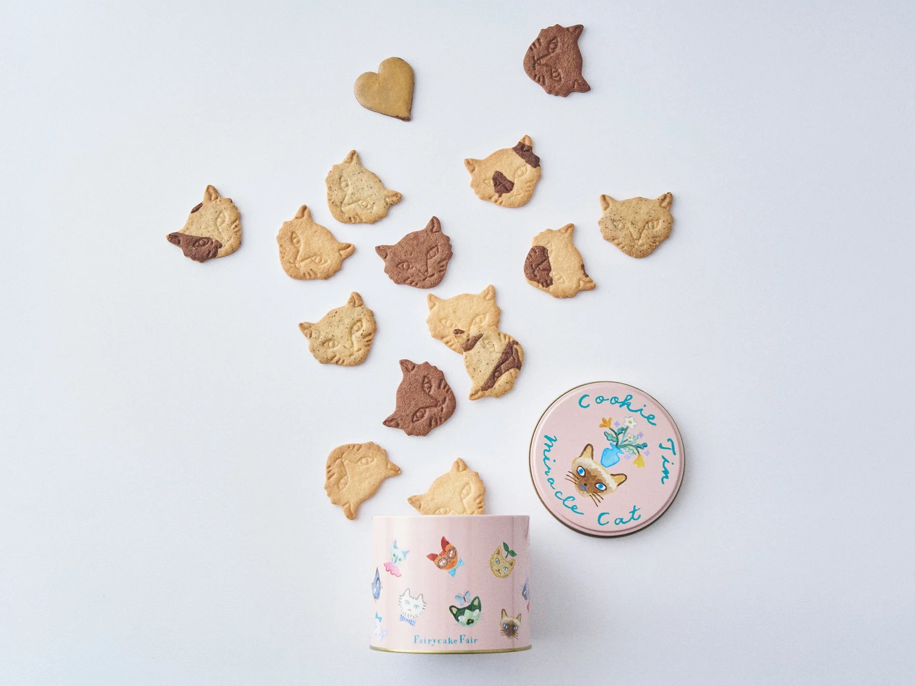 ネコクッキー缶のドネーション活動