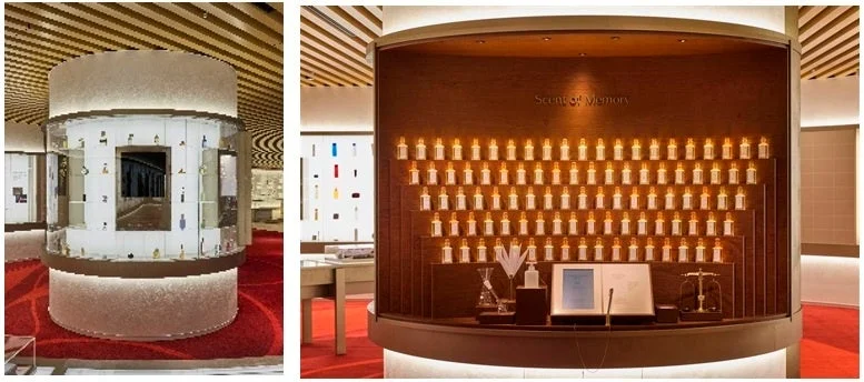 Scent of Memoryの香水展示