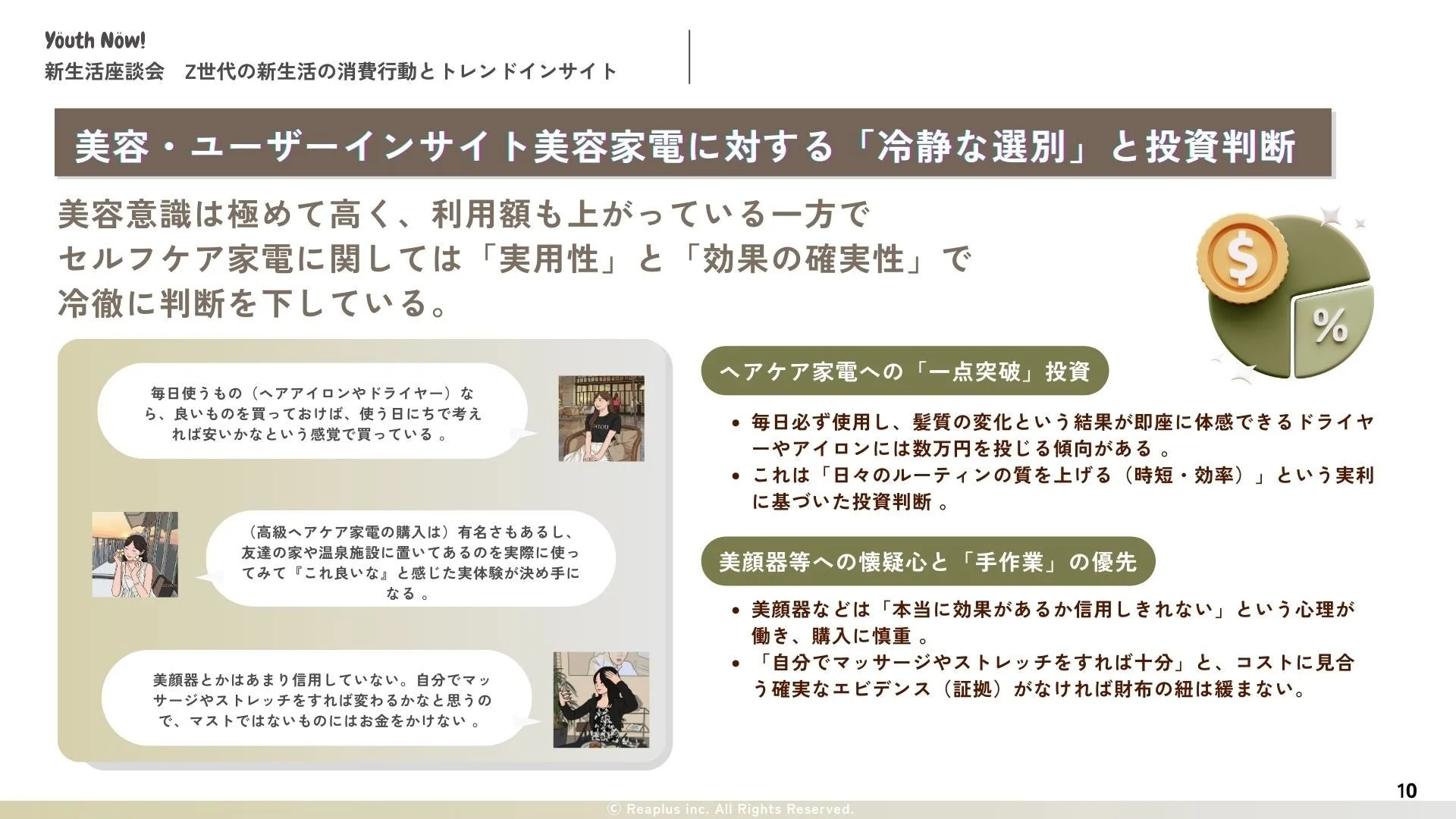 美容・ユーザーインサイト美容家電に対する「冷静な選別」と投資判断