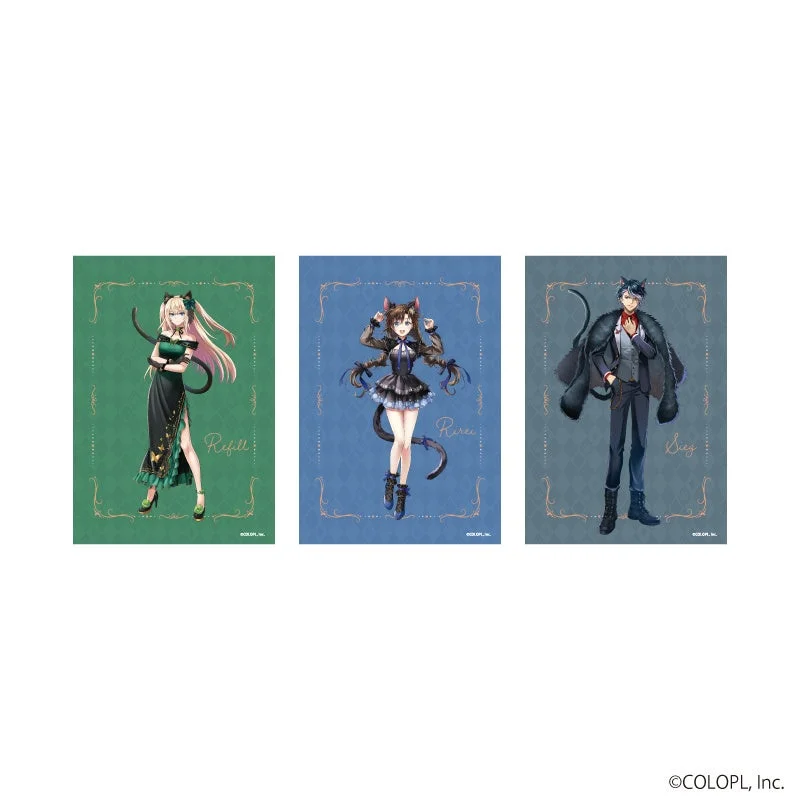 猫耳キャラクターのL版ブロマイド