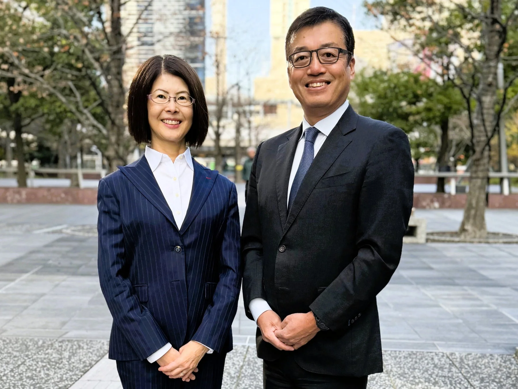 株式会社polisee 共同創業者 鈴木協一郎氏と水越尚子氏