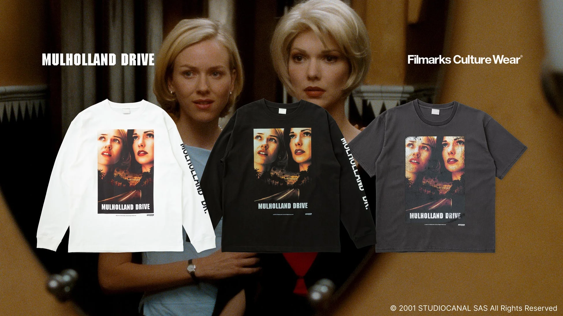 MULHOLLAND DRIVE Filmarks Culture Wear HOLLYWOOD MULHOLLAND DR.