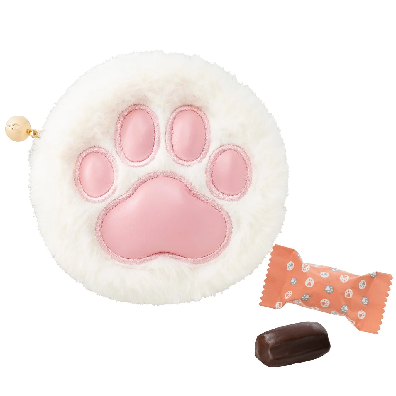 もふぷにポーチ(白猫)