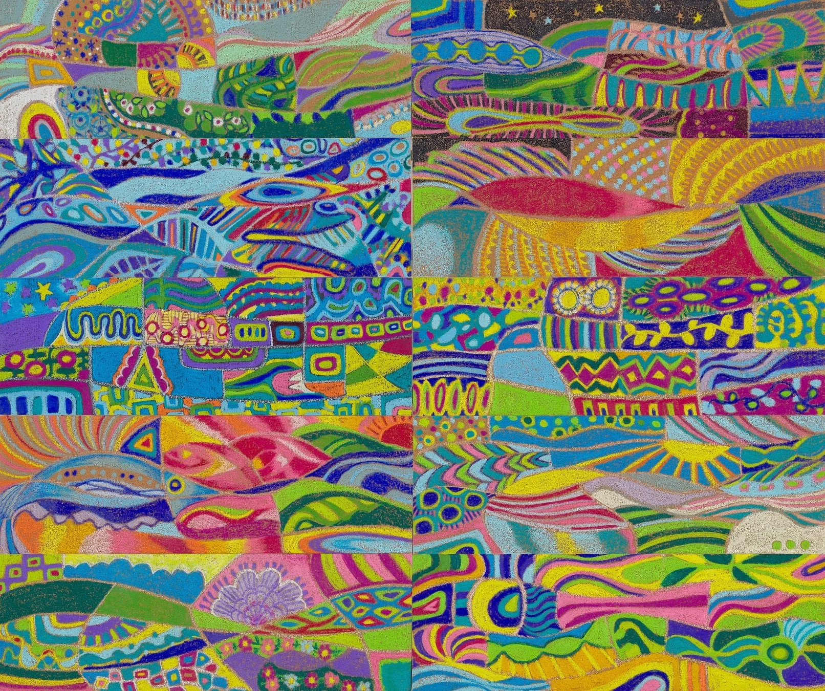 生田梨奈子氏の作品「つながる風景」