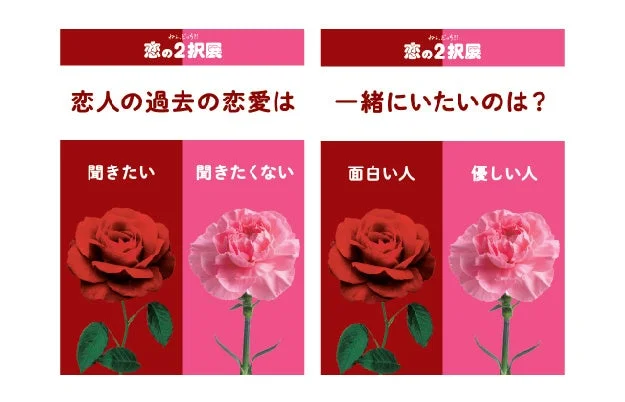 恋の2択シール投票