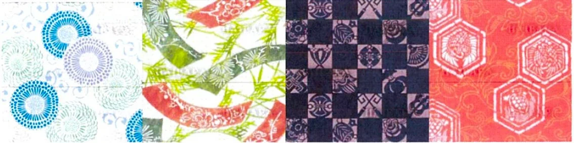 日本の伝統的な和柄4種