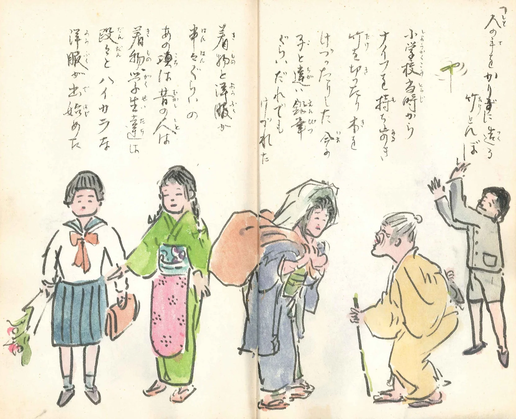 和装と洋装の変遷