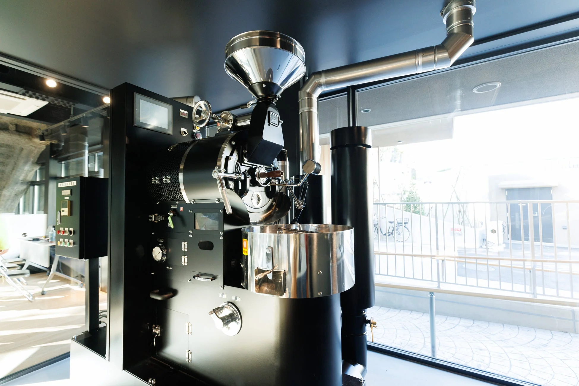 コーヒー焙煎機