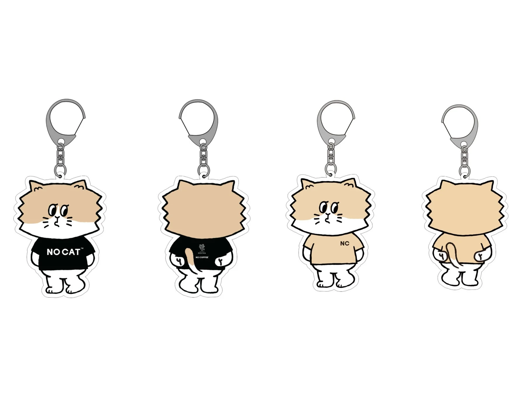 NO COFFEE ナシちゃんキーチェーン