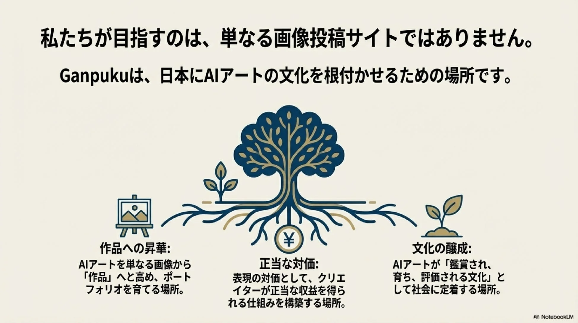 Ganpukuが目指すビジョン