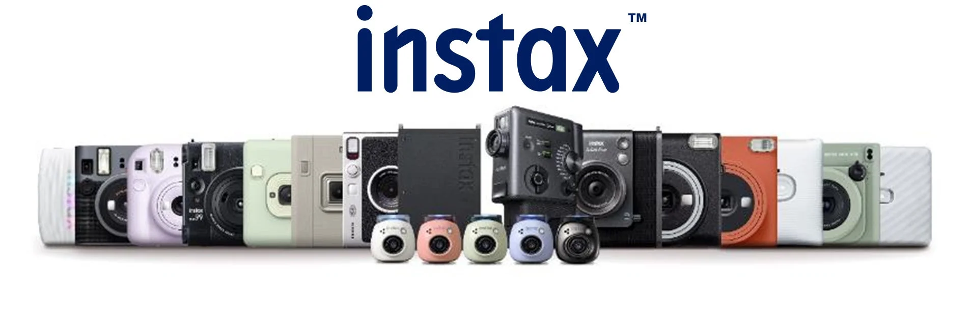 様々なinstaxカメラ