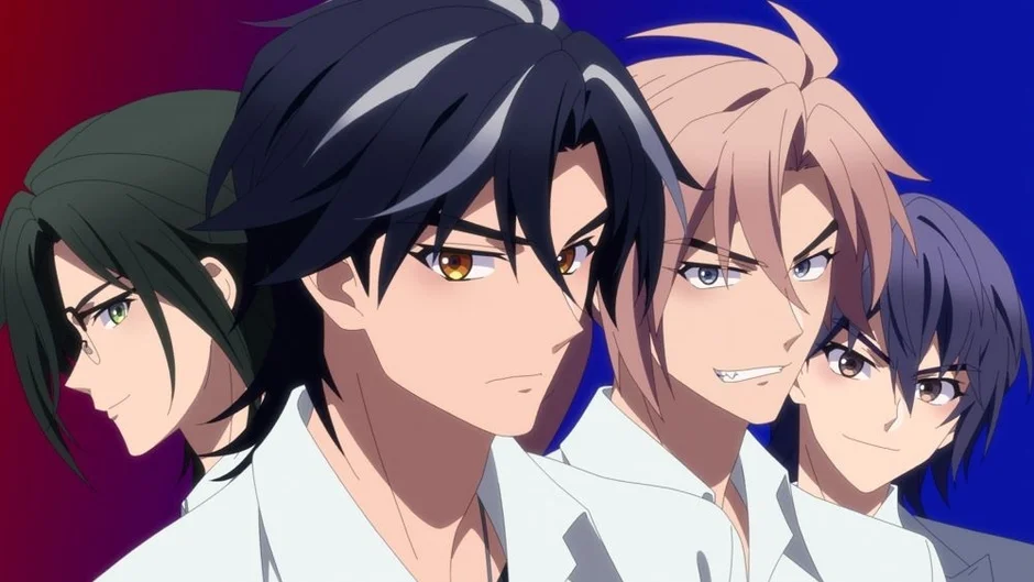 アニメの男性キャラクターグループ