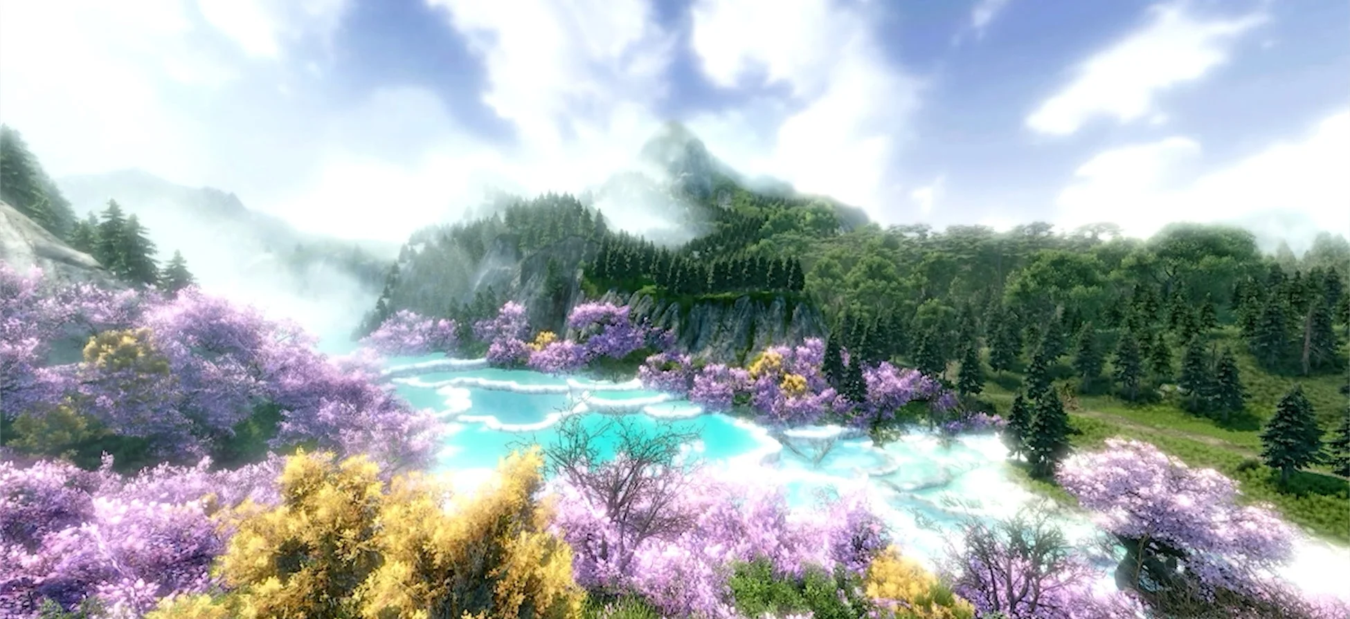 仙居原の美しい風景