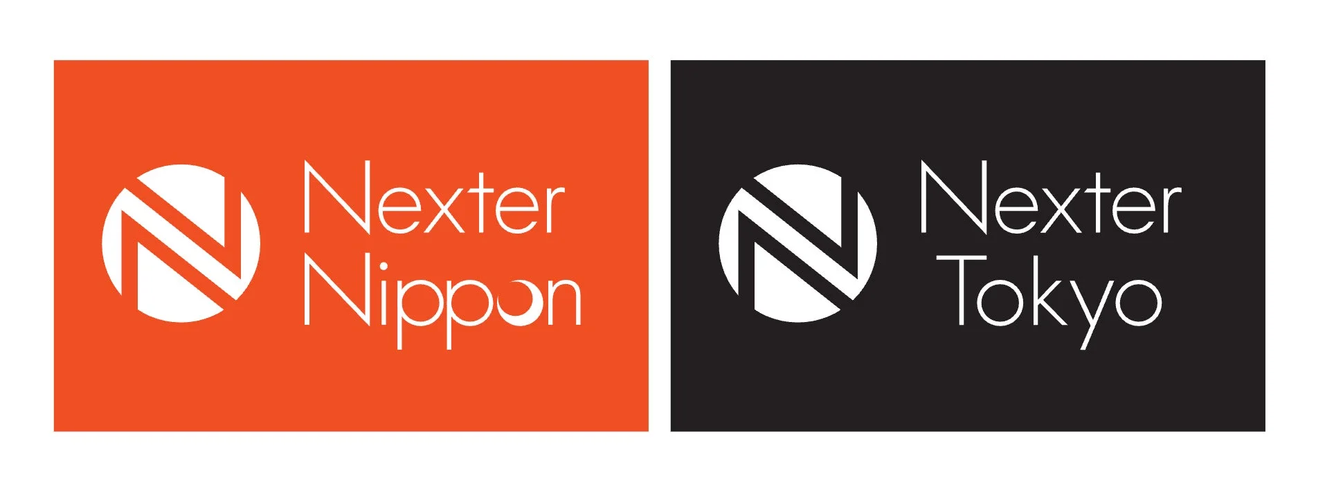 Nexter_NipponとNexter_Tokyoのロゴ