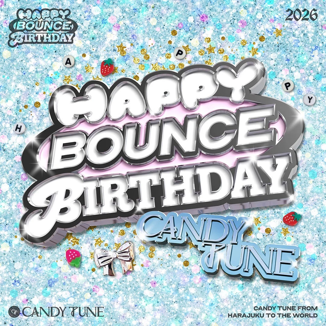CANDY TUNE「HAPPY BOUNCE BIRTHDAY」デジタルシングルアート