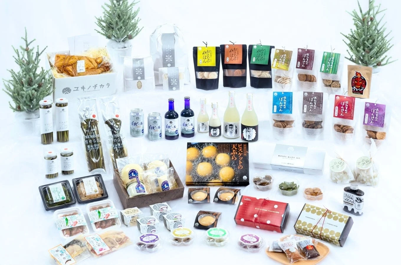 ユキノチカラの製品群