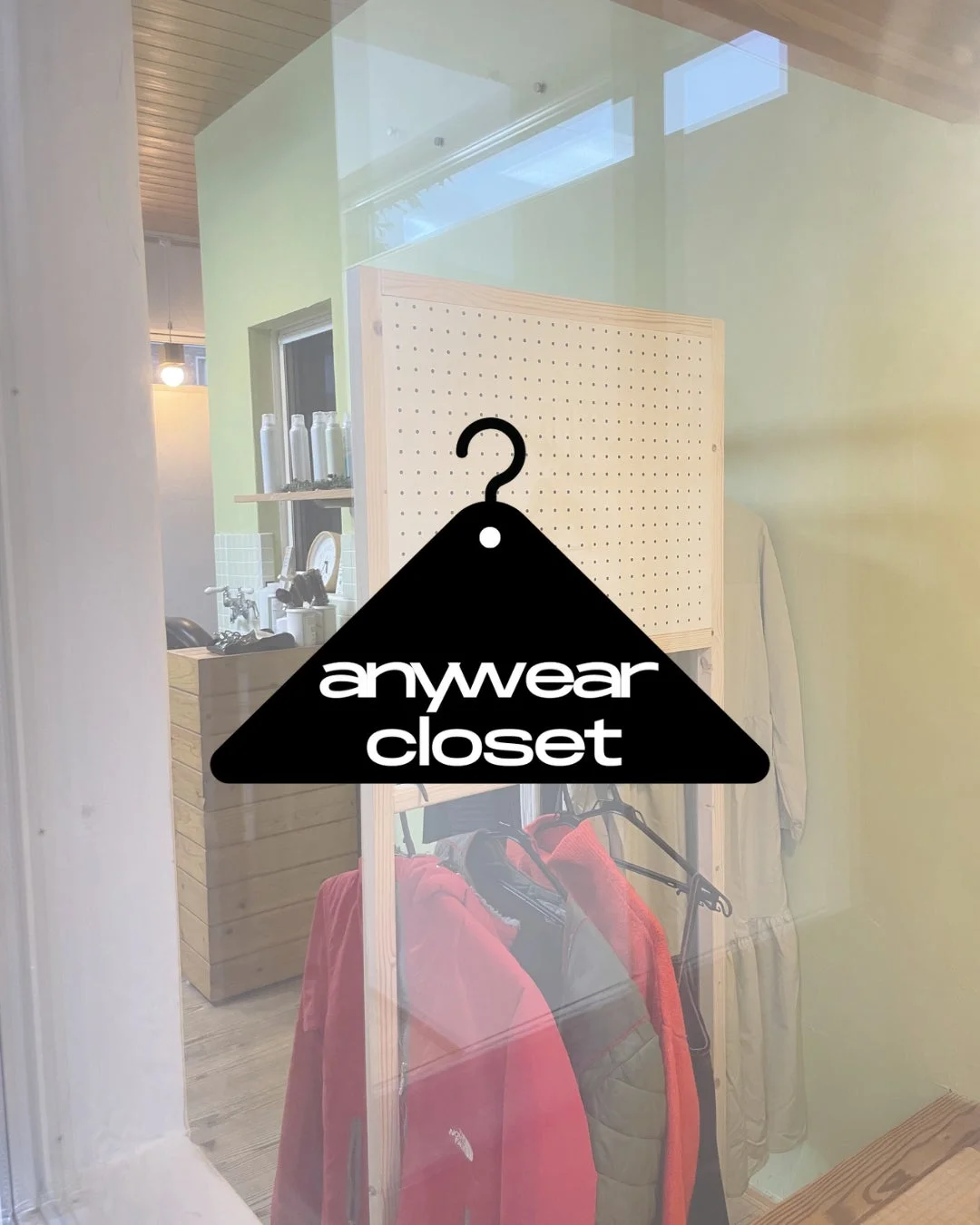 anywear closetの様子