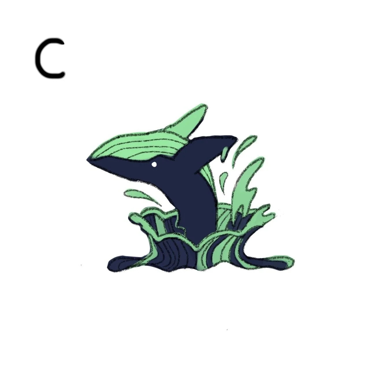 フライングディスクのデザイン案C