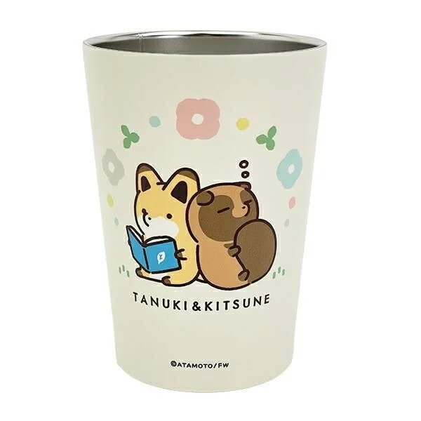 おひるね柄のタンブラー