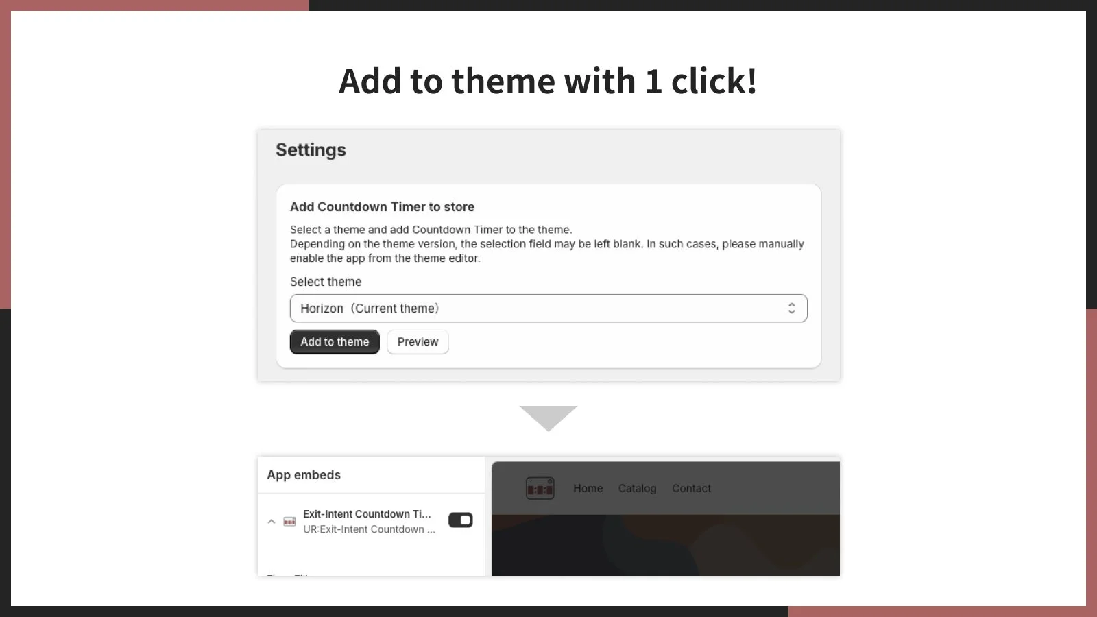 1クリックでテーマに追加できる！