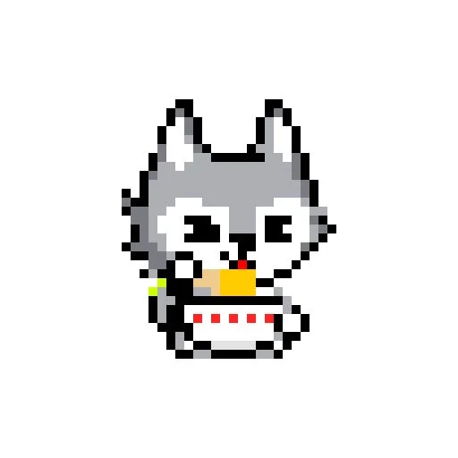 食事中のZETAくん